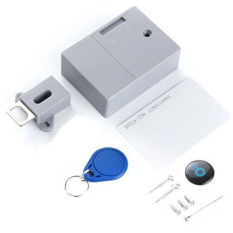 Serrure d'armoire Kit de serrure d'armoire capteur RFID armoire cachée numérique sans clé serrure intelligente bricolage ser