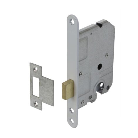 Serrure d'armoire pour cylindre européen avec plaque frontale