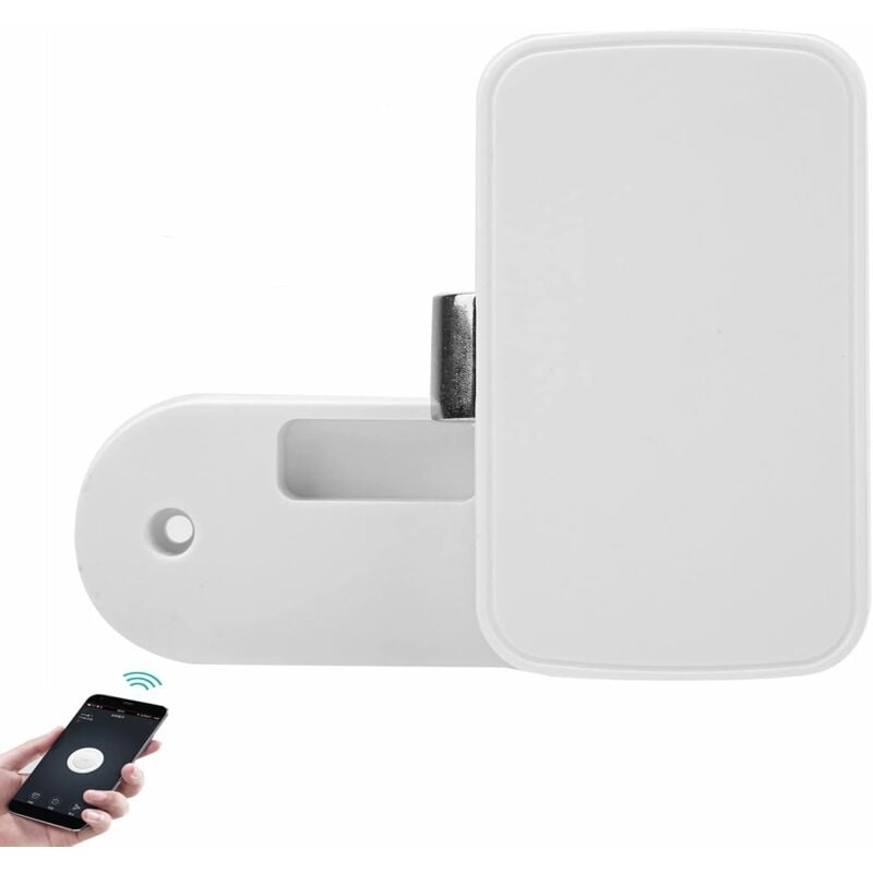 Serrure D'armoire, Serrure de Tiroir Smart Lock Bluetooth Serrure de Tiroir pour la Sécurité