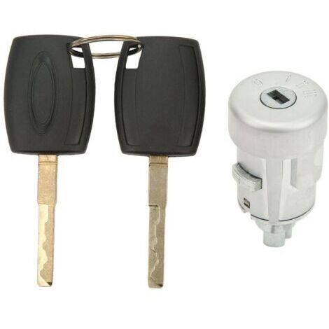 Serrure de barillet d'allumage avec 2 clés 1926227 Remplacement pour Ford Transit MK8 20142019