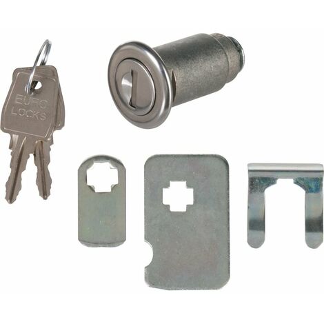Serrure de boîte aux lettres Renz 023720 – Longueur cylindre 31.5mm – Angle de rotation 180° – Clé plate standard incluse – Grappin Annat