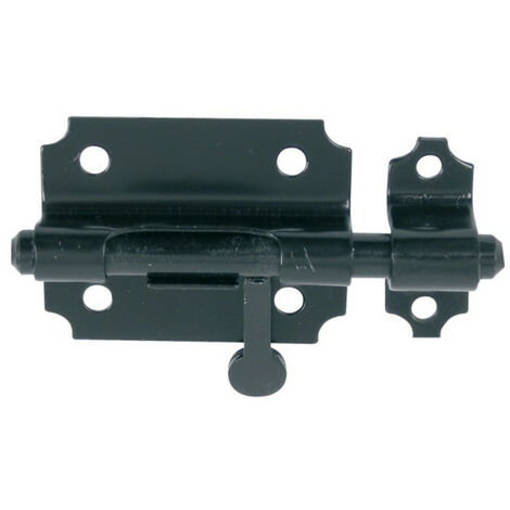 Serrure de boîte Jardinier Massard 9520223 Bouton poire noir 12 mm