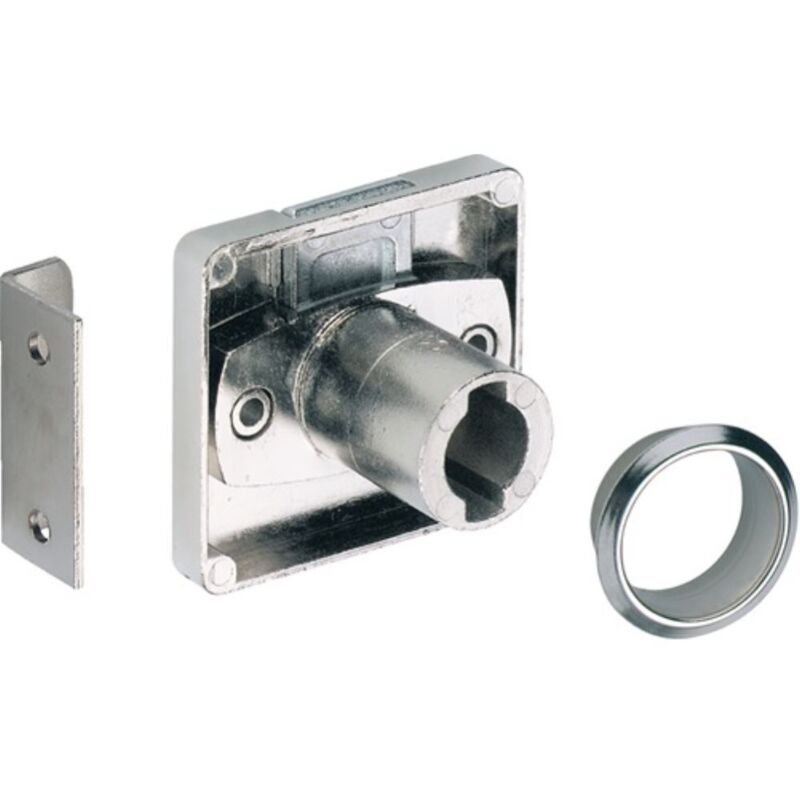 Hettich - Serrure de coffre à cylindre lad Z23 20 mm Z23, 18 mm axe 20 mm