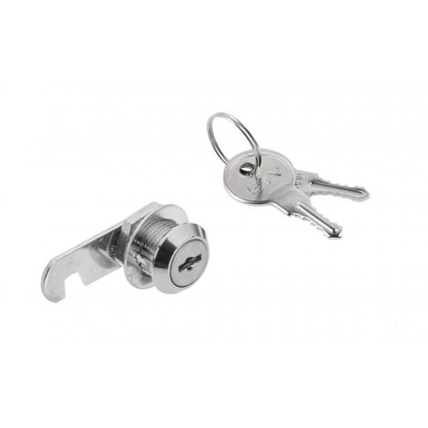 SERRURE DE COFFRE 103 CYLINDRE 16MM (CHROME) - V-ZZ1610301S