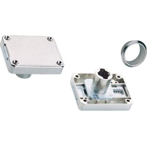 Serrure de coffre à cylindre variable Prestige 2000 15 mm Z23, 18 mm axe 15 mm HETTICH