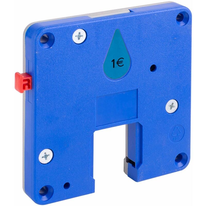 Serrure de consigne pour pièces de monnaie 1 euro casier fermant à droite vestiaire armoire atelier salle de sport piscine école