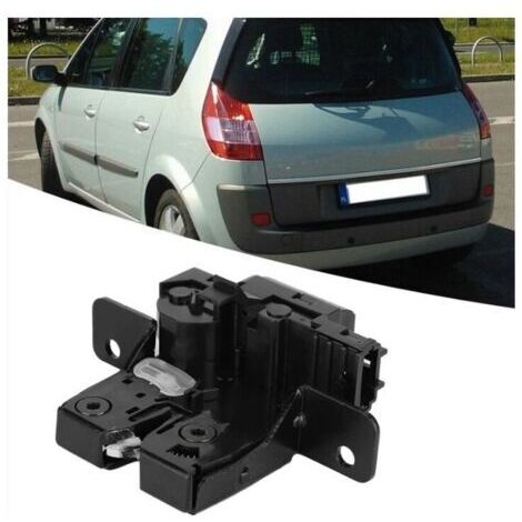 Serrure de hayon de coffre, serrure de loquet de loquet de compartiment arrière pour Clio III, Megane II, Grand Scenic II OE 8200076240 serrure sur la porte arrière renault 2+serrure de coffr