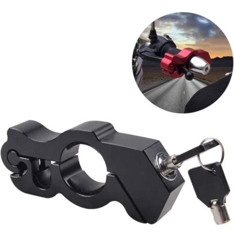 Serrure De Levier De Frein De Poignée De Guidon De Moto,Verrouillage Universel De Capuchons De Sécurité Antivol, Alliage