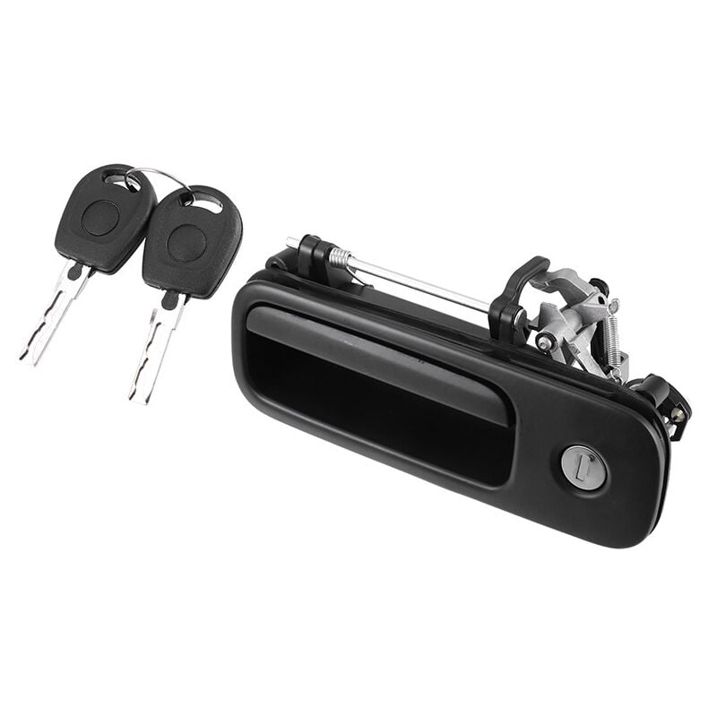 Cyslmuk - Serrure de poignée de hayon 1 pièce + 2x clés pour Volkswagen Golf 4 Polo 6N, poignée de porte arrière de voiture poignée de hayon