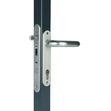 Serrure de portail FORTYLOCK 8 MM - inox - réversible - LOCINOX