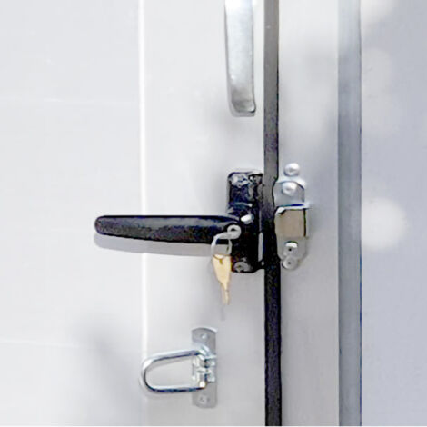 Serrure de porte anti-inondation avec double poignée