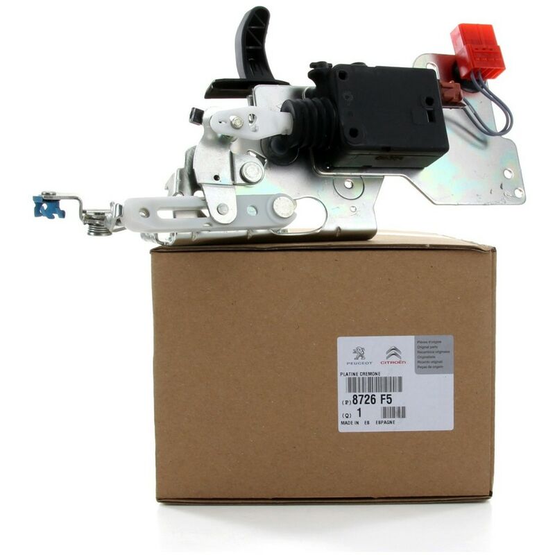 Univcar - Mecanisme, Serrure de porte arrière complète Berlingo Partner oe: 8726.F5