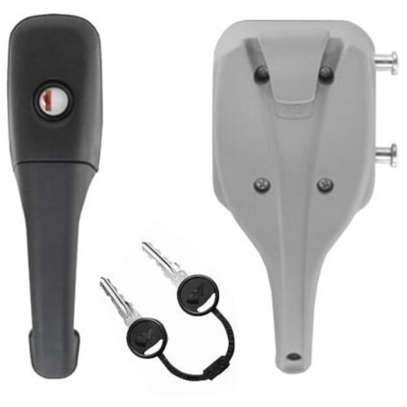 Serrure de porte complète Zadi basic pour camping car et caravane