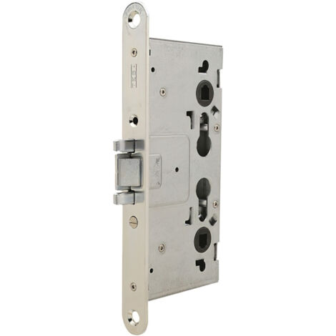 Serrure de porte coupe-feu Tesa Cf5e/50 mm. Façade zinguée