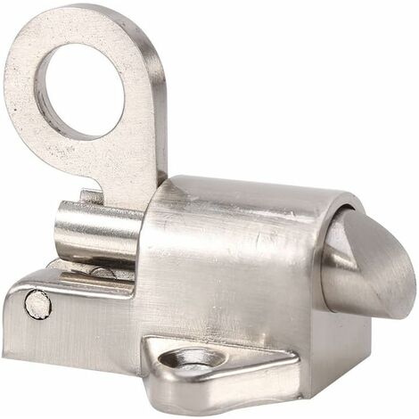 Serrure de porte de fen&ecirctre en aluminium verrou de porte de rebond de ressort d'anneau de rebond