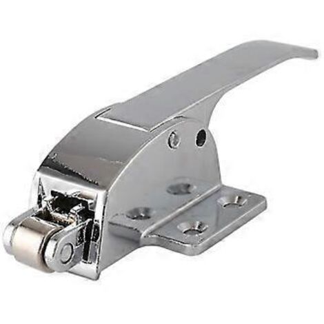 Serrure de porte de réfrigérateur-congélateur à ressort en acier allié zinc pour chambre froide