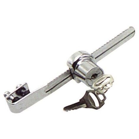Serrure de porte en verre normale