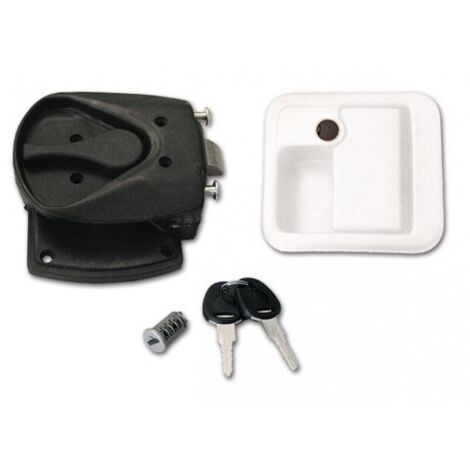 Serrure de Porte Extérieure FAP M1 CEE Blanche – Sécurité Camping-Car
