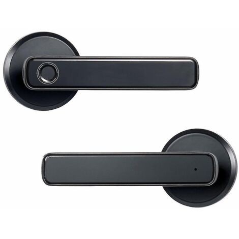 Serrure de porte intelligente à empreinte digitale et mot de passe, verrou électronique pour déverrouiller les poignées de porte d'entrée de chambre à coucher