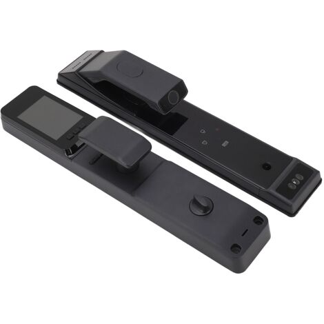 Serrure de porte intelligente Wifi, reconnaissance faciale 3D, carte d'empreinte digitale, mot de passe, visionneuse visuelle, Rechargeable pour appartement