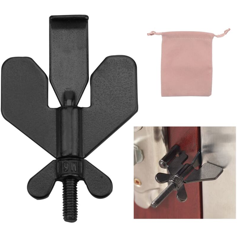 Serrure de Porte Portable, Verrou Supplémentaire et de Confidentialité, Dispositif de sécurité à l'intérieur en acier inoxydable Pour Voyage Maison