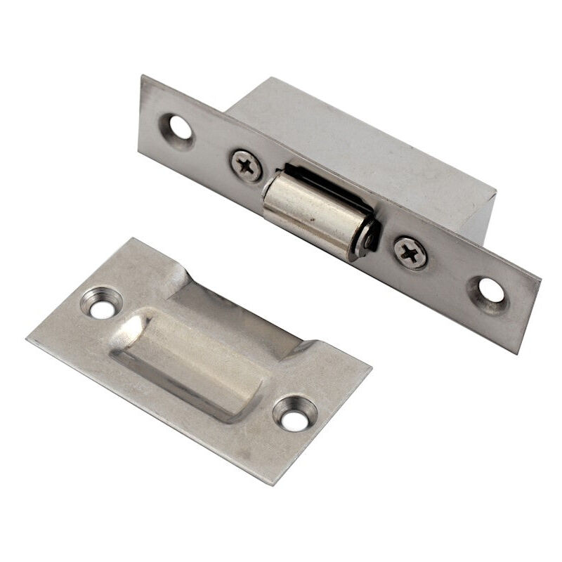 Serrure de porte à rouleau 90/72/53mm en acier inoxydable