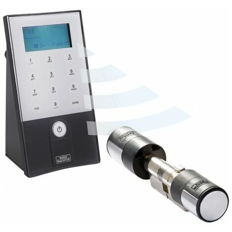 Ensemble de serrure de porte sans fil secuENTRY easy 5602 FINGERPRINT
