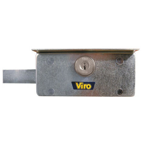 Serrure de rideau blindée - VIRO Argent Varié