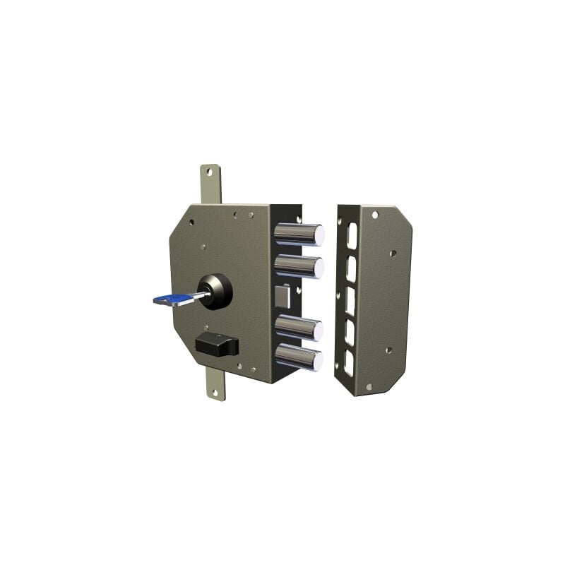 Serrure de sA curitA cr 3200 K55 60 mm pour portes blindA es avec pompe a appliquer