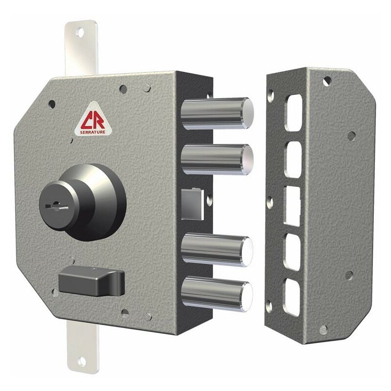 Serrure de sécurité triple antivol avec cylindre de pompe cr art.3850 - Salon