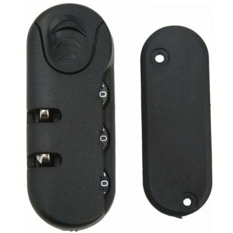 Serrure de sécurité pour valise, serrure à combinaison pour bagages, combinaison à 3 chiffres, code à combinaison de haute sécurité, serrure à bagages de voyage de remplacement, adaptée aux v