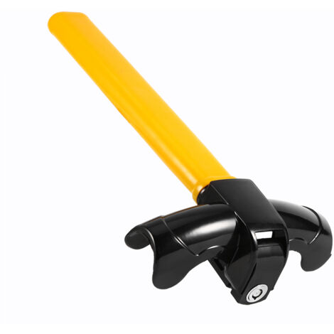 Serrure de volant rotative universelle anti-vol pour voiture avec montage supérieur