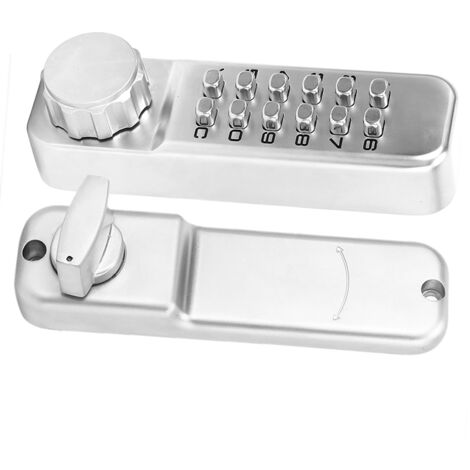 Serrure Digitale à Code Mécanique en Alliage de Zinc, Étanche, Sans Clé pour Porte de Bureau ou Maison