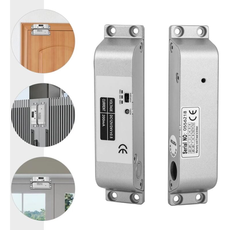 Serrure électrique Drop bolt lock Fail Safe dc 12V pour le contrôle D'accès de porte