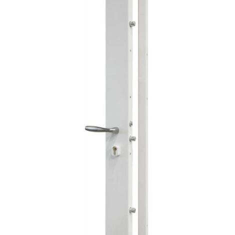 Serrure électrique en applique 5 points à cylindre européen réversible – Entraxe 70mm – Protection anti-perçage – Finition marron RAL 8014 – Devismes