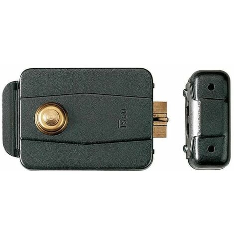 Serrure électrique Iseo 510-60 mm avec bouton poussoir