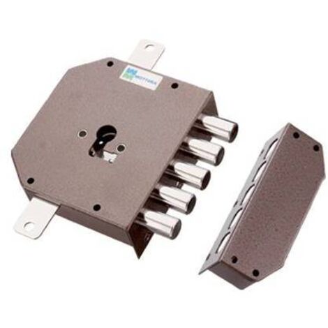 Serrure électrique Sic.Triplice Dx 38620 – Tension 12V – Manoeuvrage à clé – Protection anti-crochetage – Entraxe 63mm – Largeur têtière 30mm – Mottura