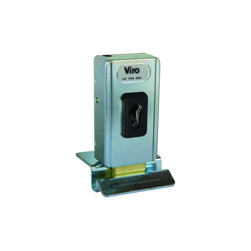 Electro-serrure pour cylindre européen Viro V06 Argent