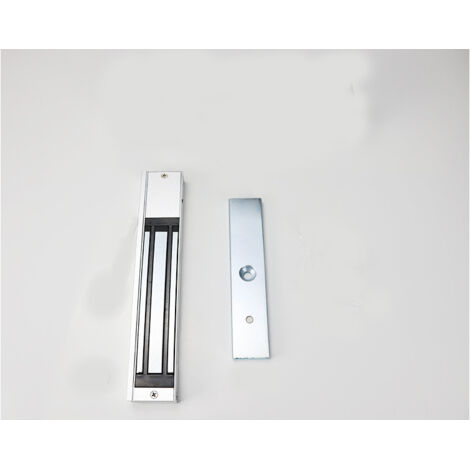 Serrure Electromagnetique - 280 Kg Force De Maintien - Etanche - Alimentation DC 12 V - Pour Portes Bois Metal Verre - 1 Unite