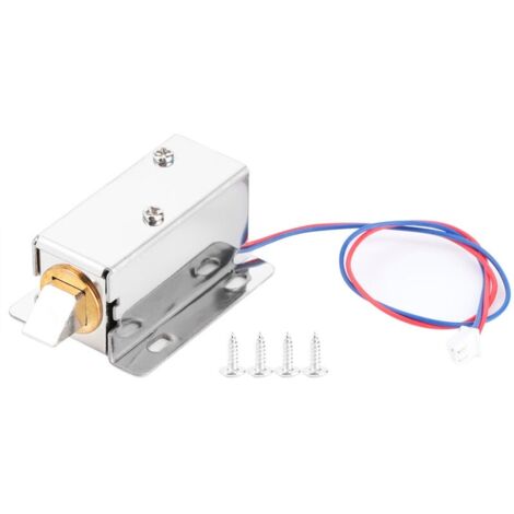 Serrure électromagnétique miniature DC 12 V, commande électrique pour armoire, tiroir, boîte