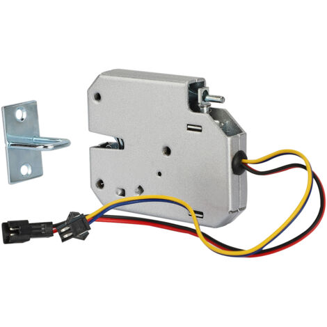 [Serrure Électronique] Casier Mini Sécurité [Verrouillage Électromagnétique, DC12V 2A] Serrure Anti-effraction à Cabinet Avec Corps Métal et Plastique