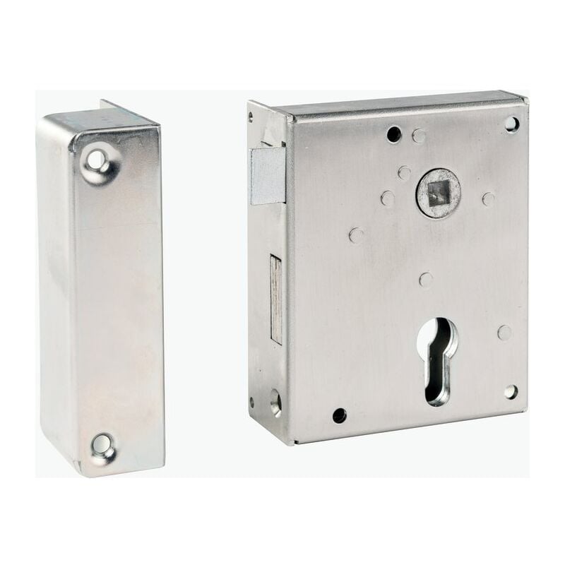 Serrure en applique à fouillot gauche - Clé i - Axe à 60 mm - Série 7316 type alsace Vachette