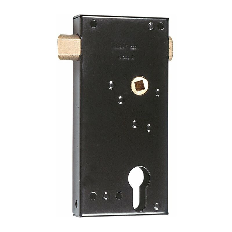 Serrure en applique à fouillot gauche à pêne réglable - Clé I - Axe à 46 mm - Série GE192 - Tirard Jean