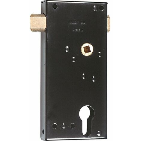 Serrure en applique à fouillot à pêne réglable - Clé I - Axe à 46 mm - Série GE192 - TirarTirard