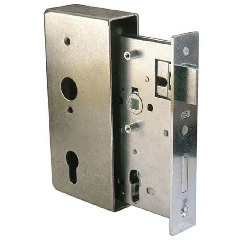 GAH Alberts Boîtier de serrure DIN G/D Dimension A185xB90xC55xE30mm Dornm.55mm - 413408