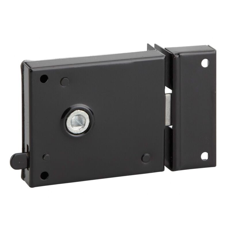 Serrure en applique horizontale, pêne dormant, 80 x 70 mm Serruprix