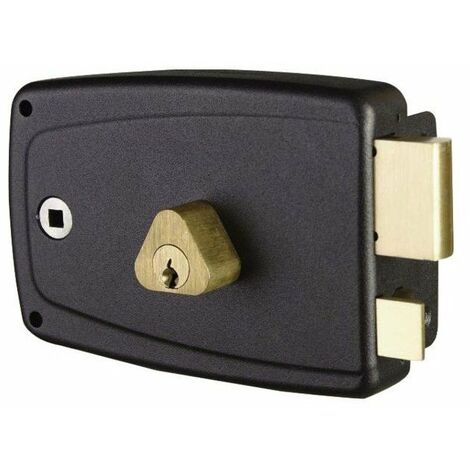 Serrure en applique match horizontale a tirage c40 gauche