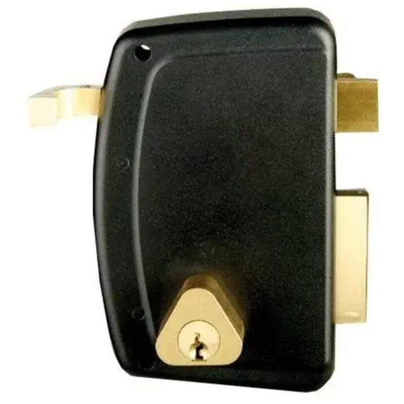 Serrure en applique match verticale a tirage c40 droite