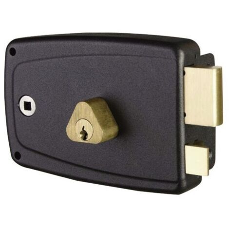 Serrure en applique match verticale a tirage c40 gauche