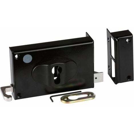 DOM Serrure monopoint en applique Horizontale tirage Droite - METALUX - FE97701070